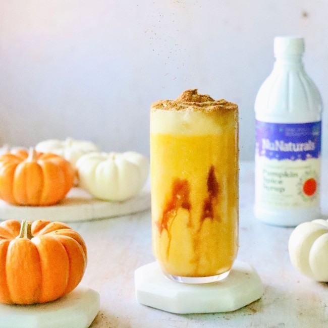 Image of Healthy Pumpkin Spice Milkshake