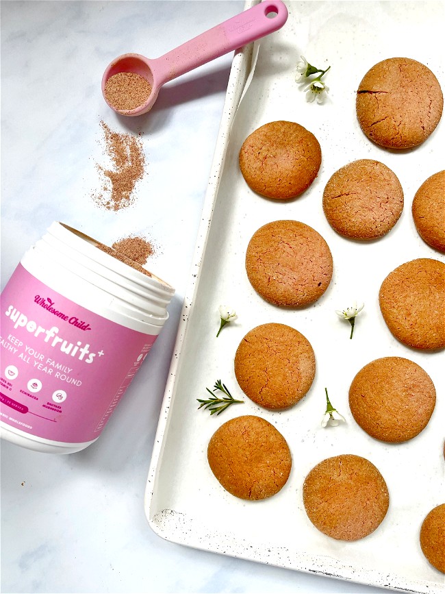 Image of 4 Ingredient Almond Berry Cookies+