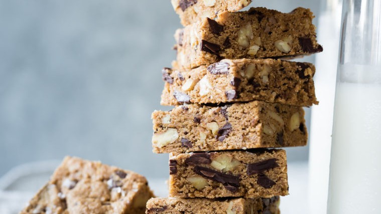 Image of Salted Chocolate Coconut-Flour Blondies