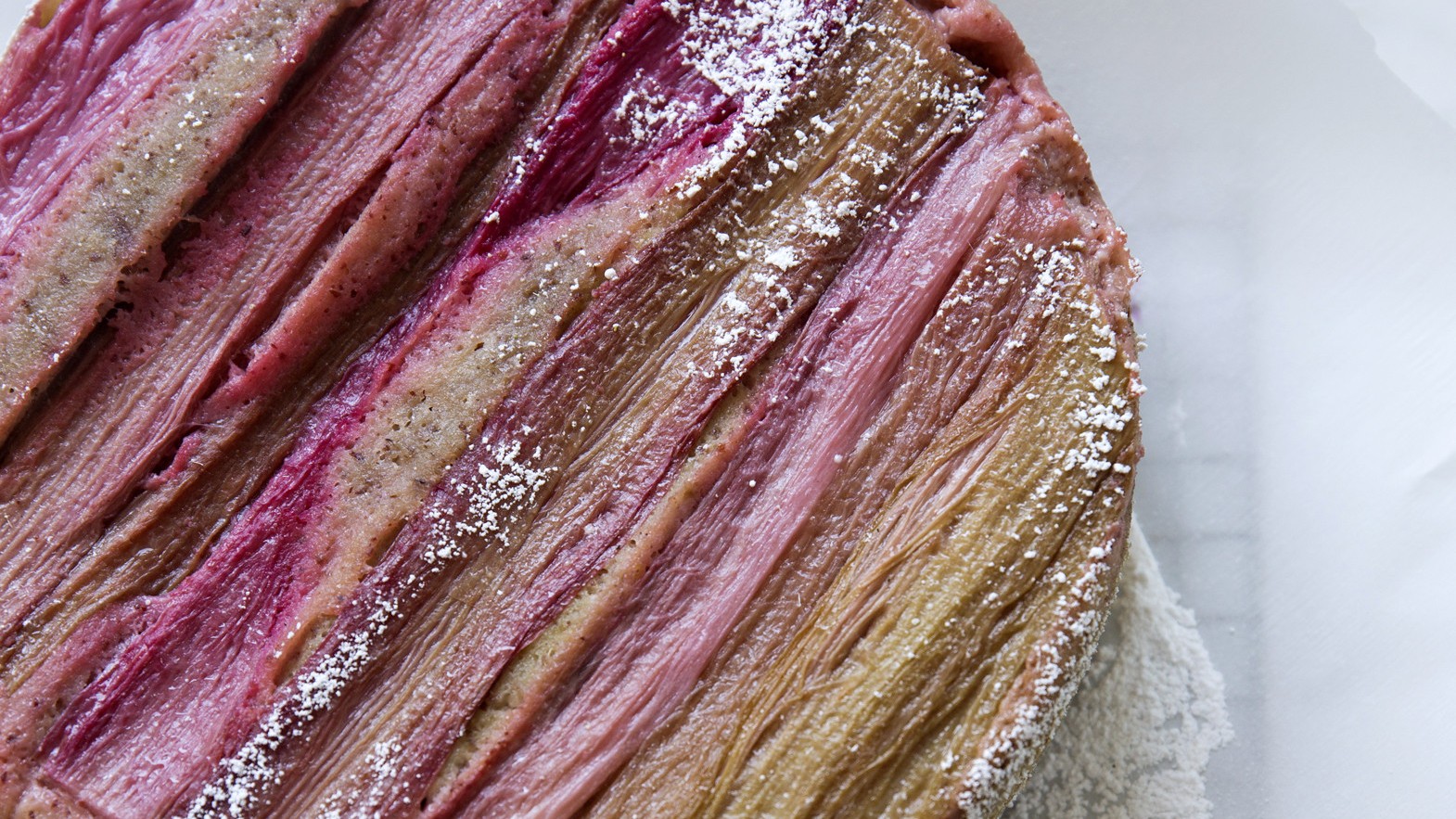 Image of Rhubarb Upside Down Cake