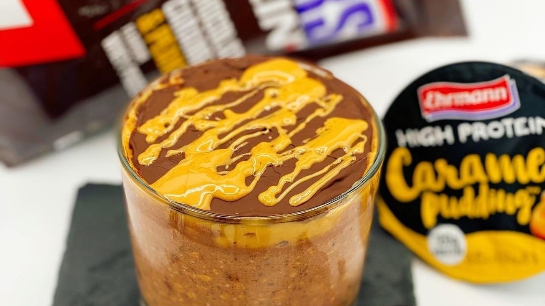Image of Ricetta per la tua colazione: porridge snickers