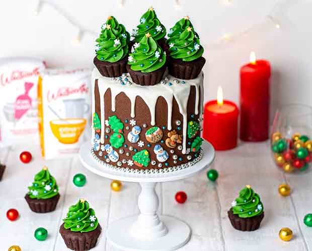 Tis the Season for Cake Decorating: 32 Christmas Cake Ideas