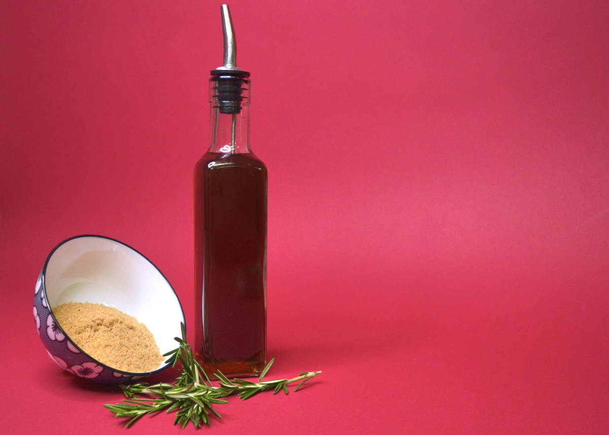 Brown Sugar Rosemary Simple Syrup