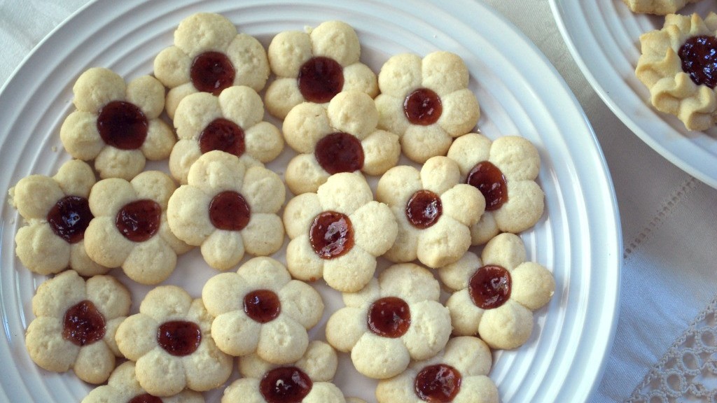 Image of Spritz Thumbprint Cookies