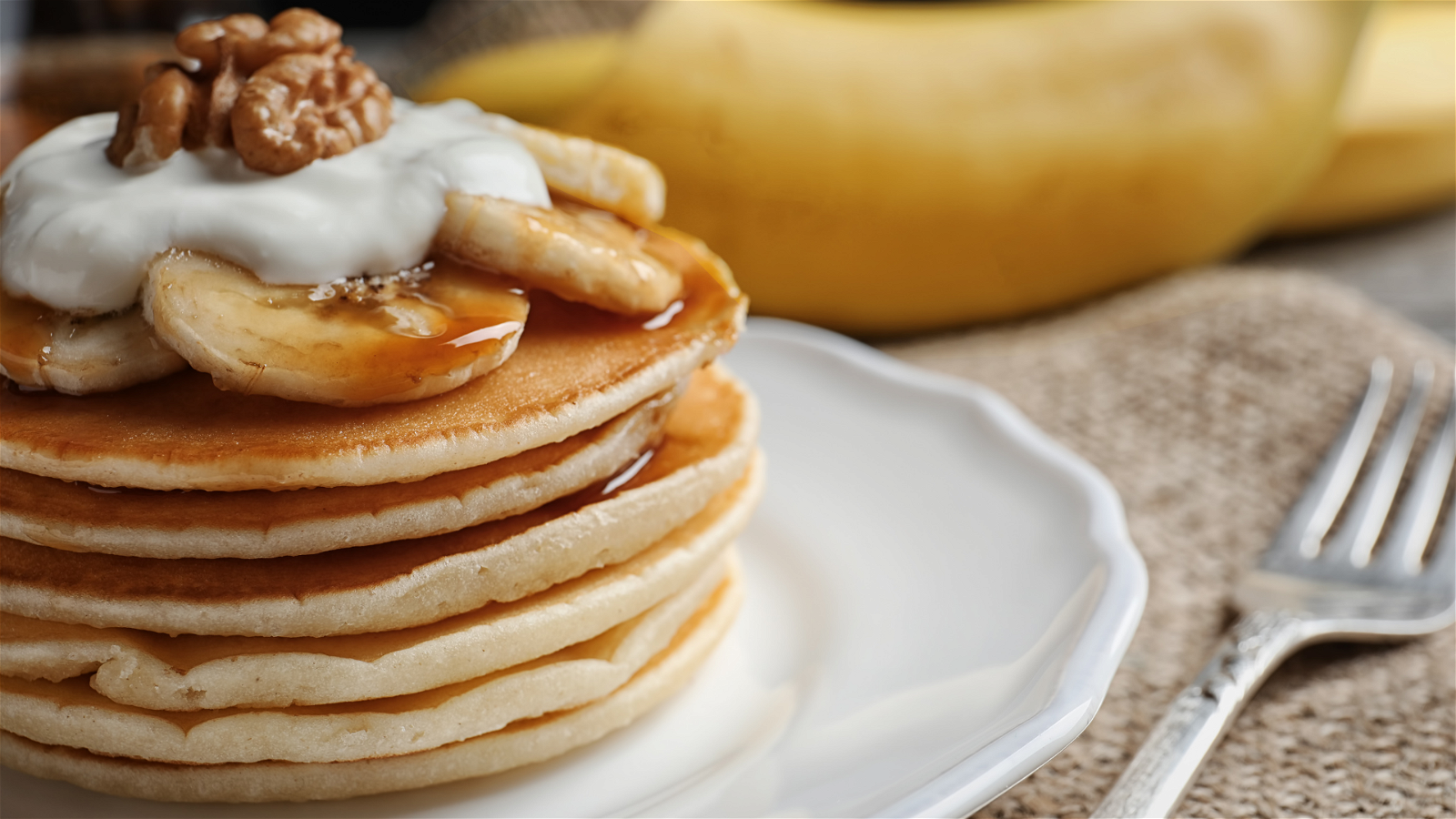 Image of Banana Oat Pancakes