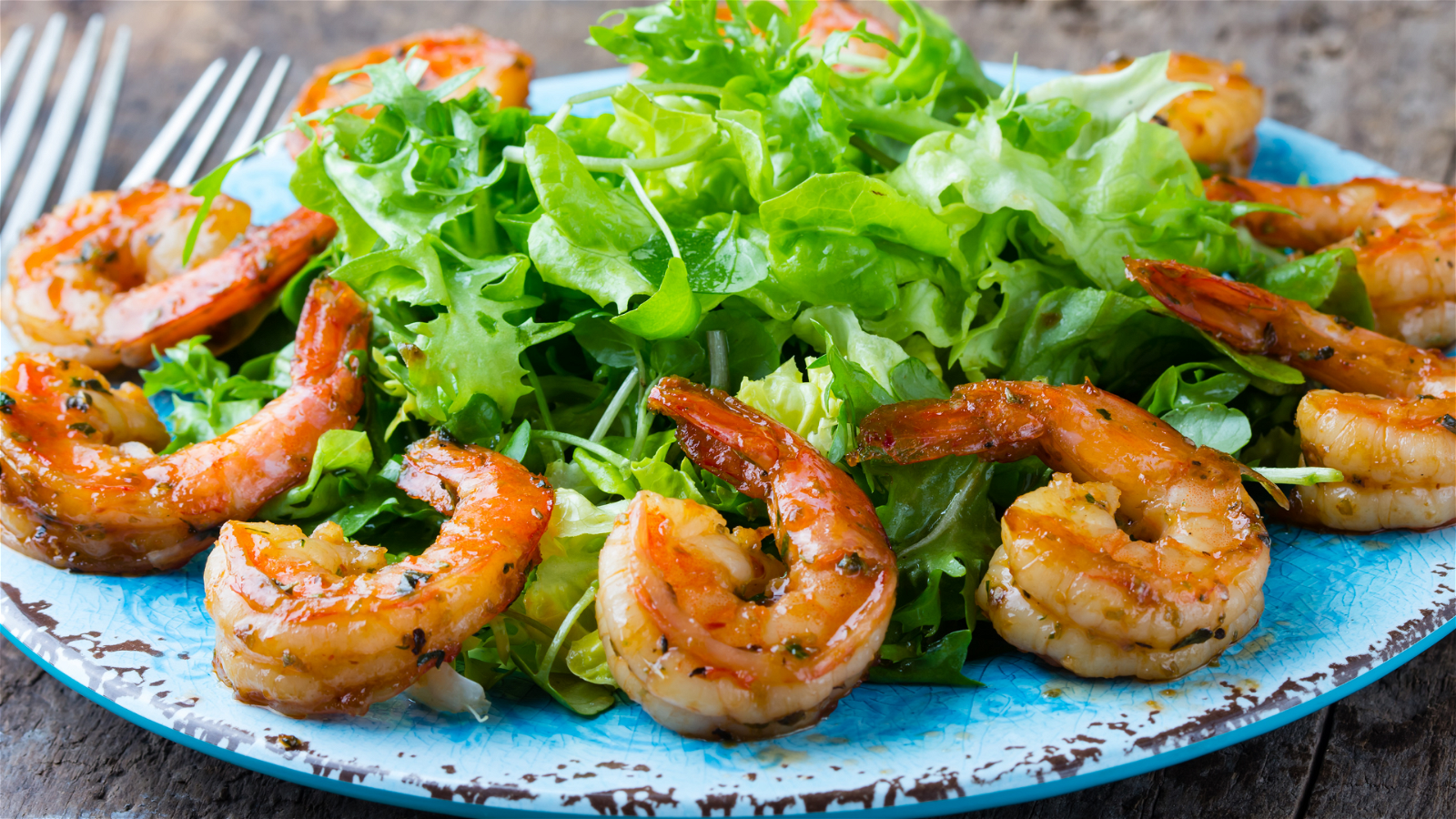 Image of Shrimp Salad with Green Goddess Dressing