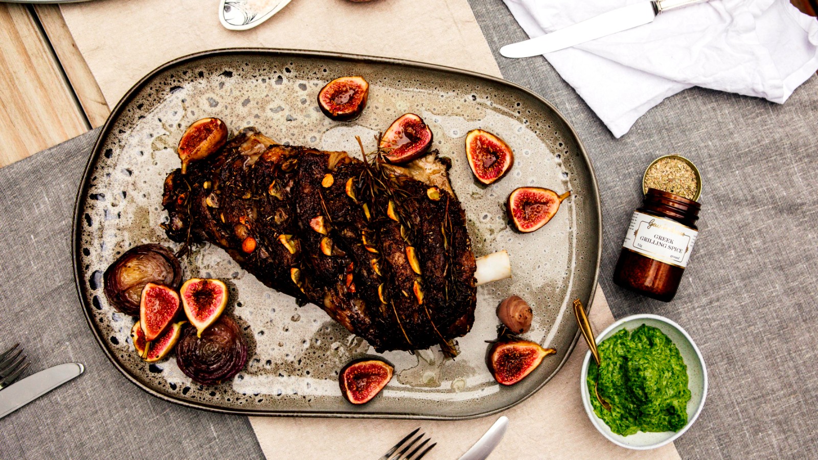 Slow Cooked Greek Lamb Shoulder - Gewürzhaus