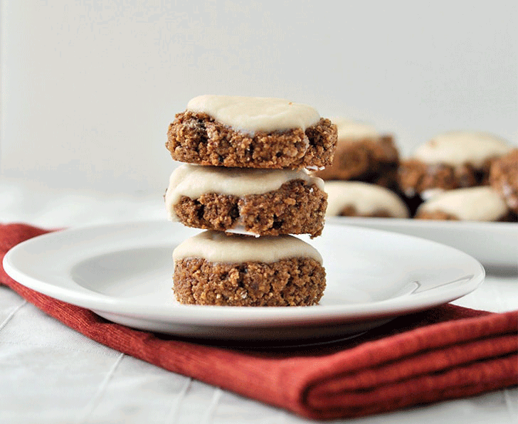 Image of Soft-Baked Iced Gingerbread Cookies