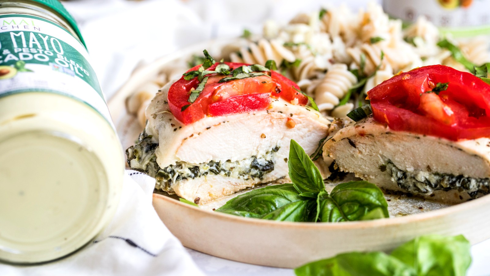 Image of Spinach Stuffed Chicken Breast