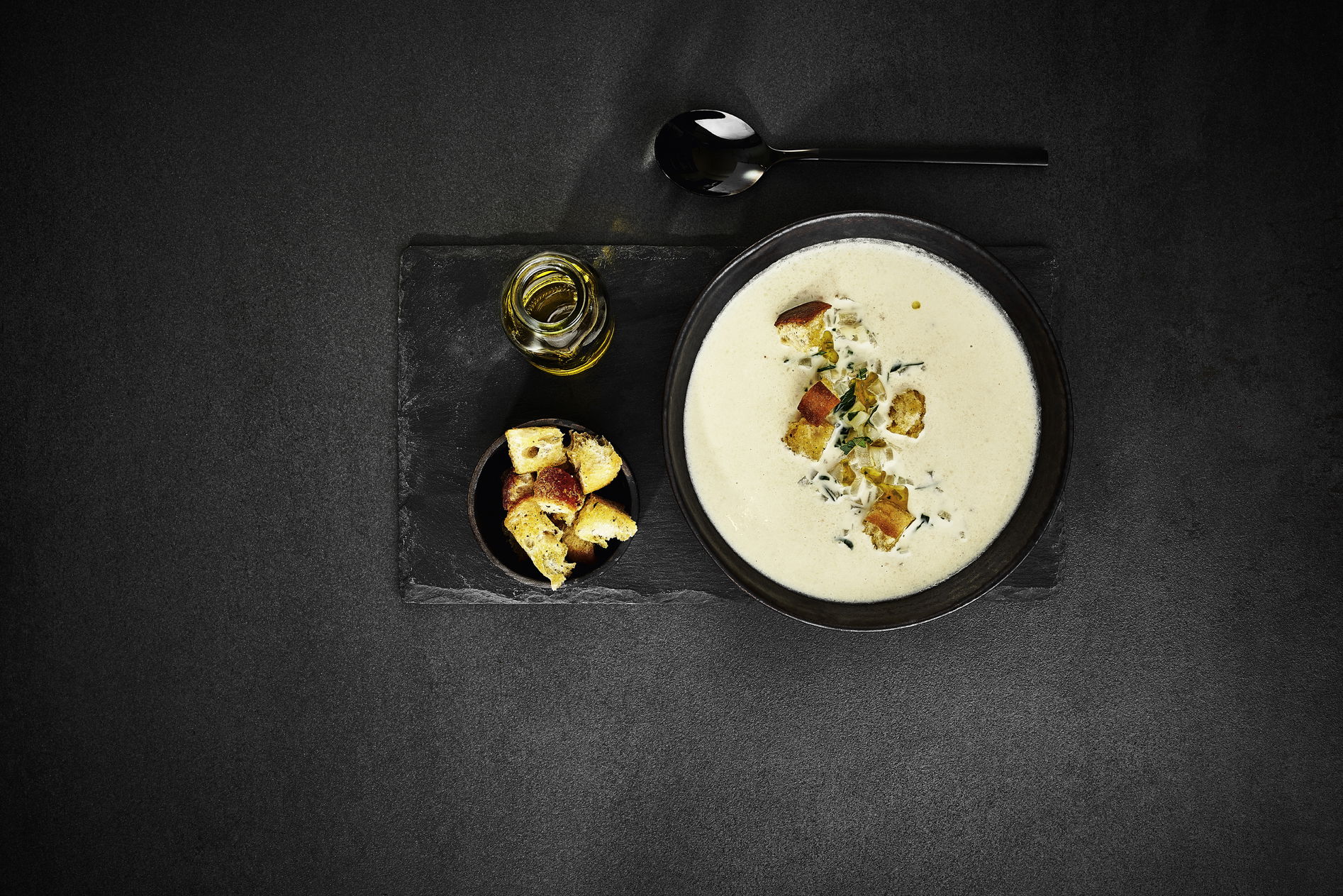 Topinambur Suppe mit Trüffel - Rezept Topinambur Suppe mit Trüffel - Rezept