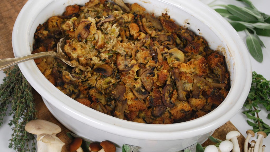 Image of Wild Mushroom and Leek Stuffing