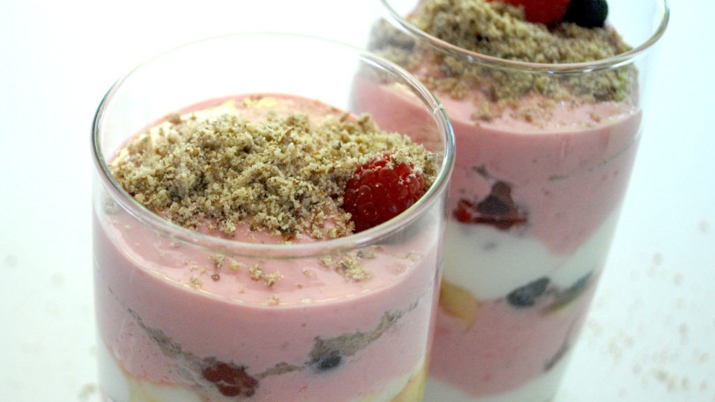 Image of Yogurt Parfait with Nut Blend Topping