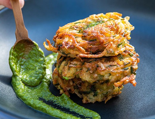 Image of Herby Potato Latkes