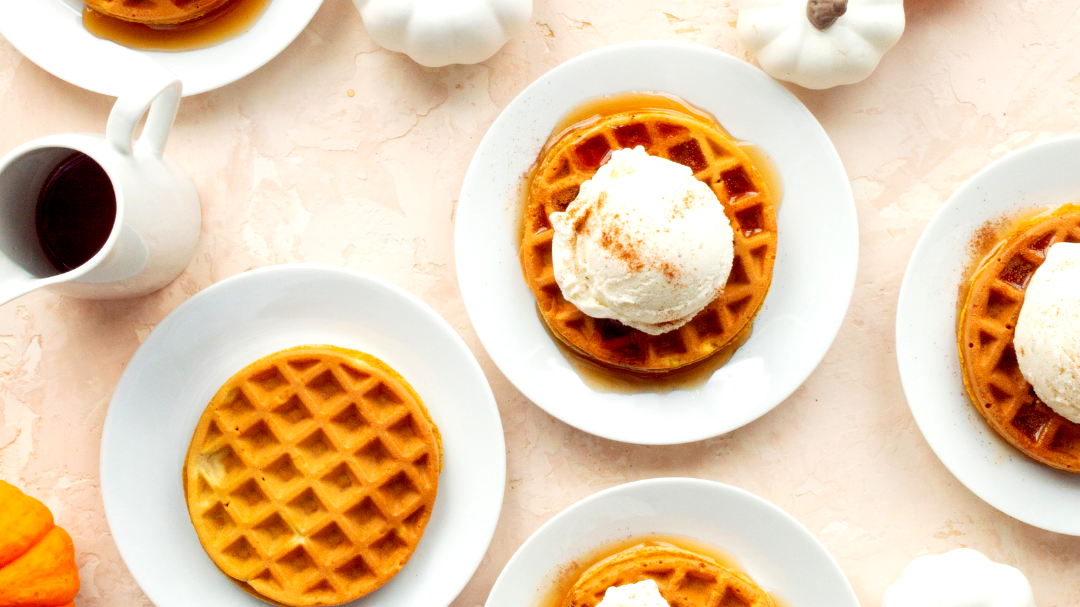 Image of Pumpkin Pie Waffles