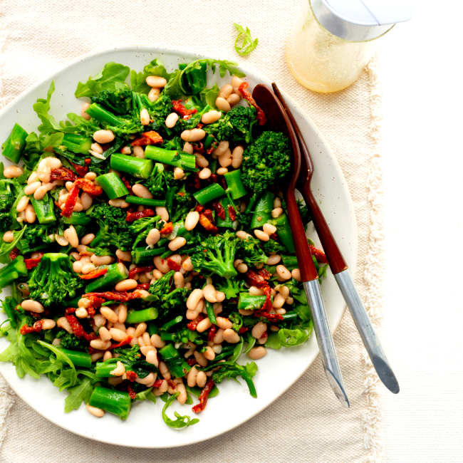 Image of Red, White, and Green Winter Salad