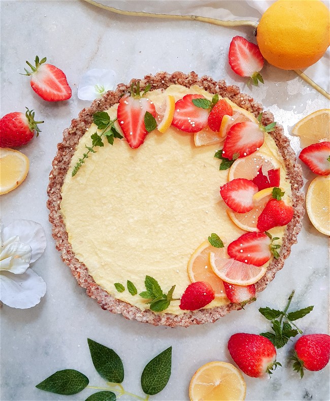Image of Baobab Lemon Tart