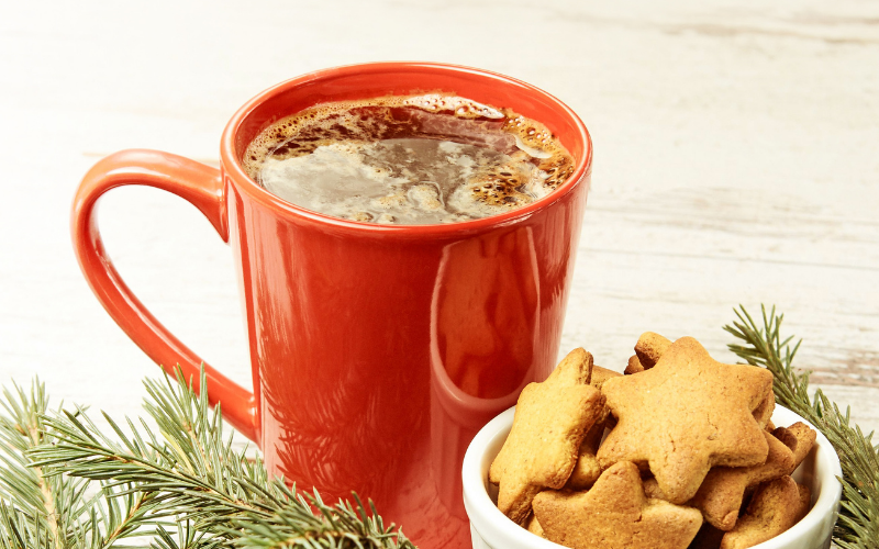 Spiked Gingerbread Coffee