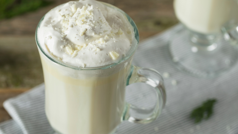 Image of Boozy White Hot Chocolate