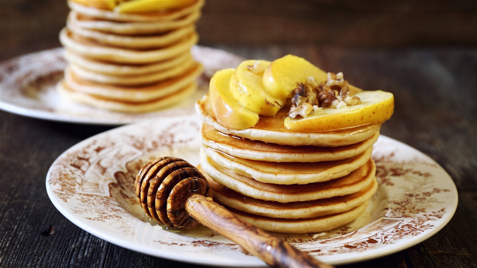Image of Honey Apple Pancakes
