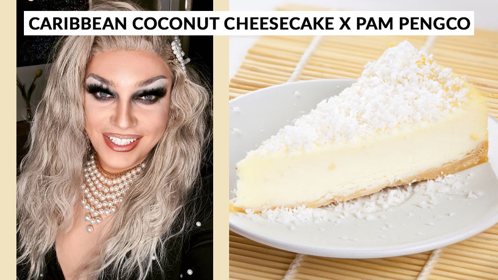 Image of Caribbean Coconut Cheesecake