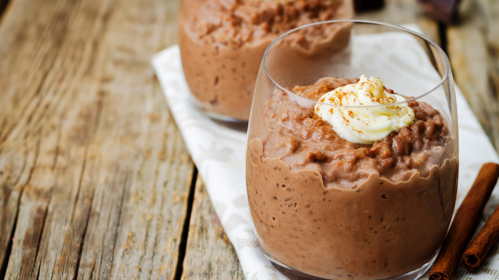 Image of Chocolate Cherry Rice Pudding