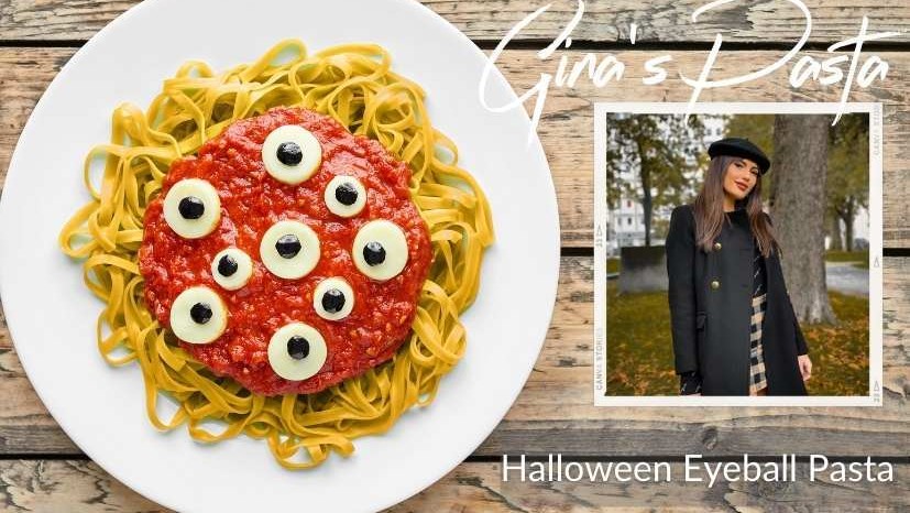 Image of Halloween Eyeball Pasta von Gina (@ginaaliciaofficial)