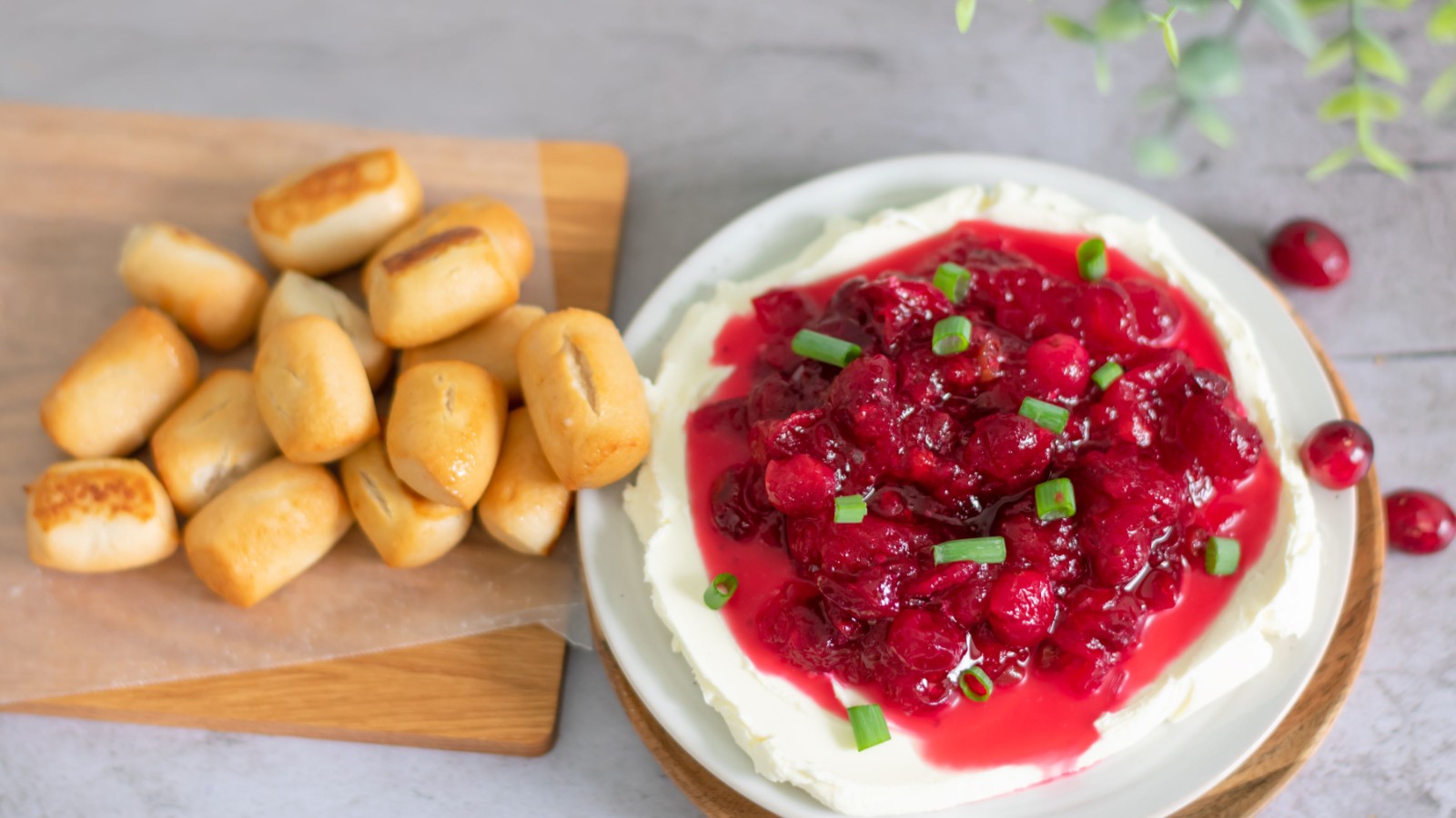 Image of Cranberry Jalapenos Cream Cheese Dip