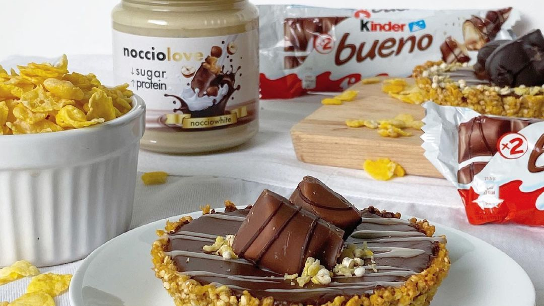Image of Ricetta mini cheescake kinder bueno light