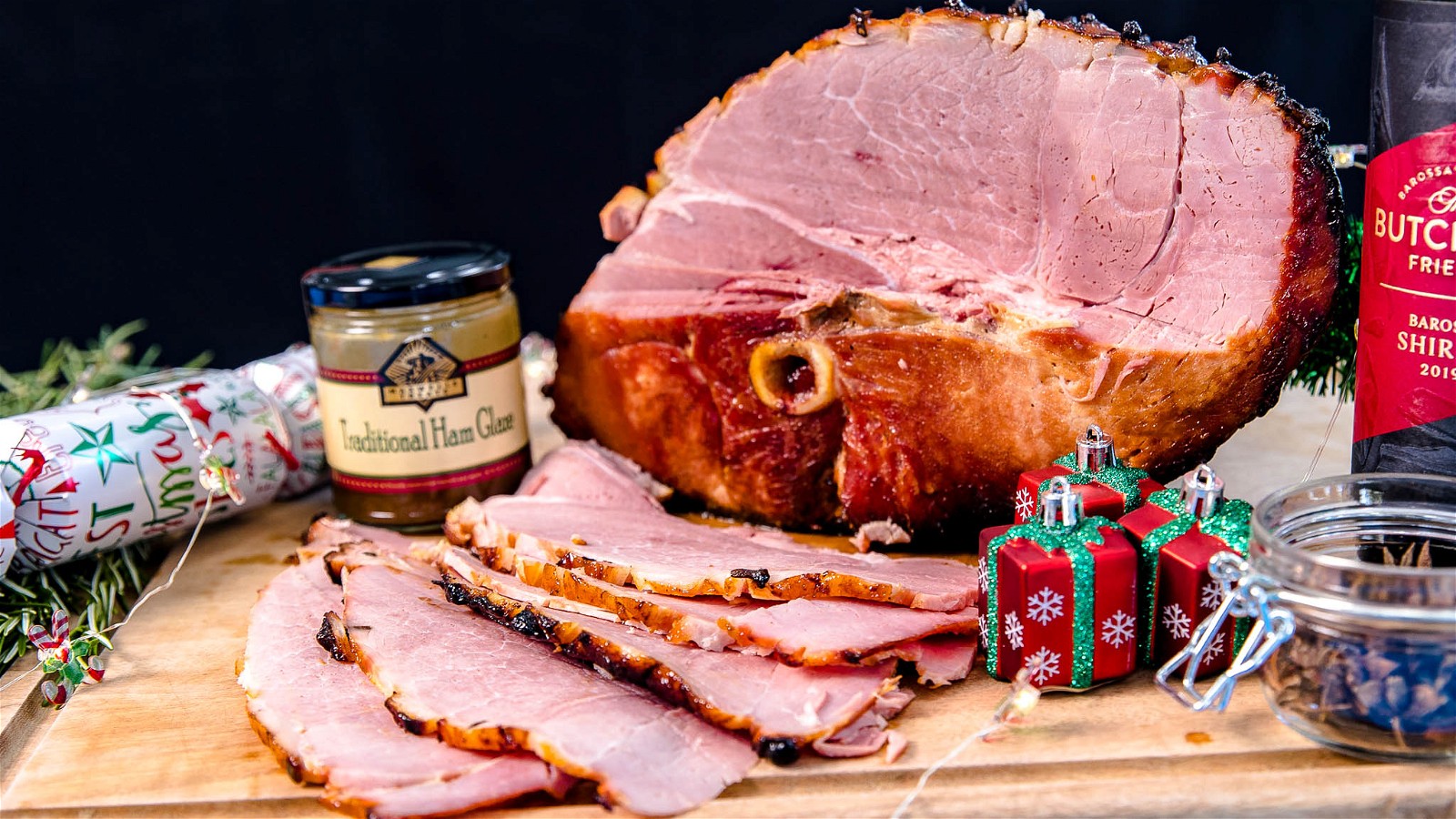 Image of Traditional Glazed Christmas Ham