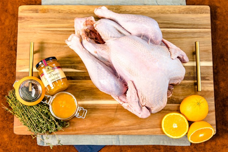 Image of Ideally, leave your turkey uncovered in the fridge for a...