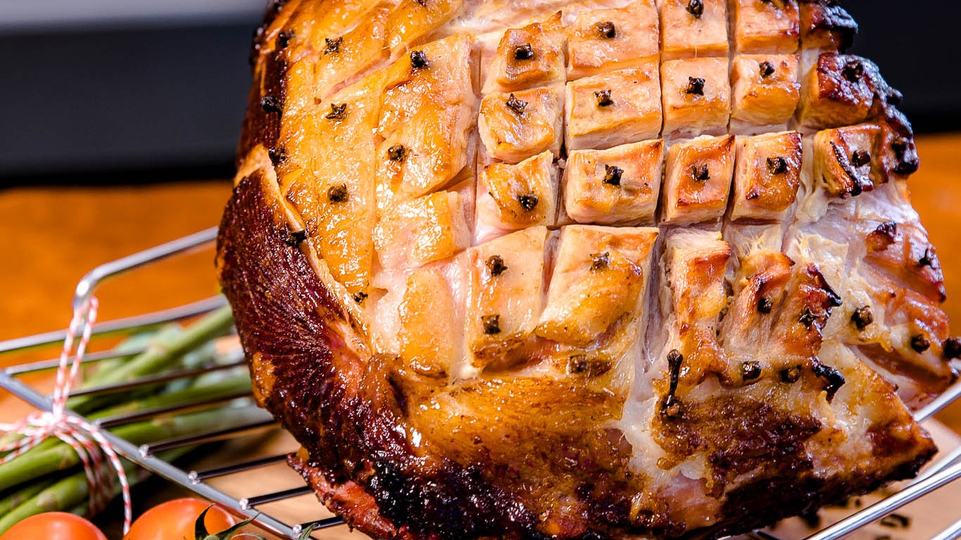 Image of Citrus Glazed Christmas Ham 