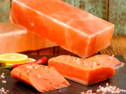 Image of How to Cook Atlantic Salmon on a Salt Block