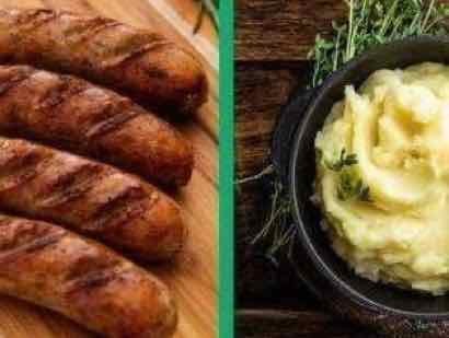 Image of Irish Bangers and Mash