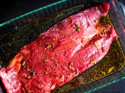 Image of Maple Caraway Marinated Flank Steak