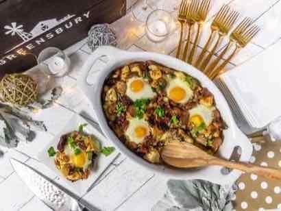 Image of Organic Bacon & Sausage Breakfast Strata