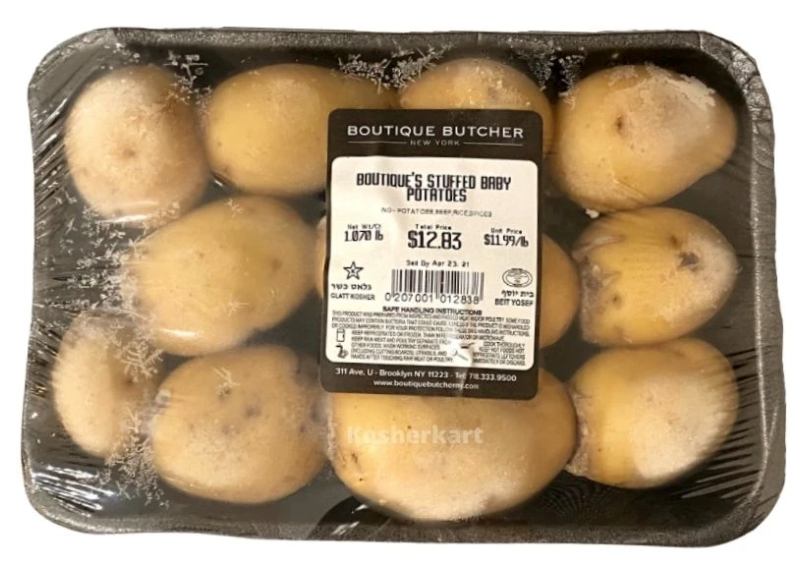 Image of Beef and Rice Stuffed Baby Potatoes