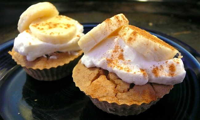 Image of Banana, Pecan, And Vanilla Protein Muffins