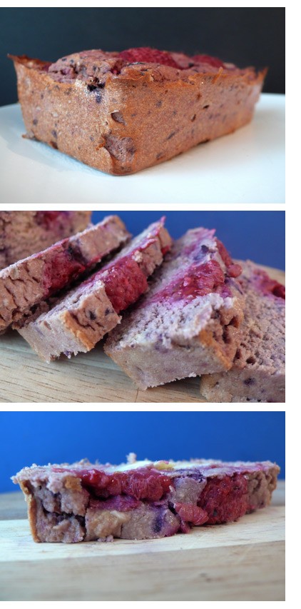Image of Blueberry And Raspberry Protein Bread