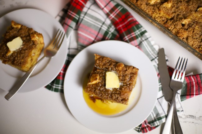 Fall Dessert Recipes - French Toast Bake