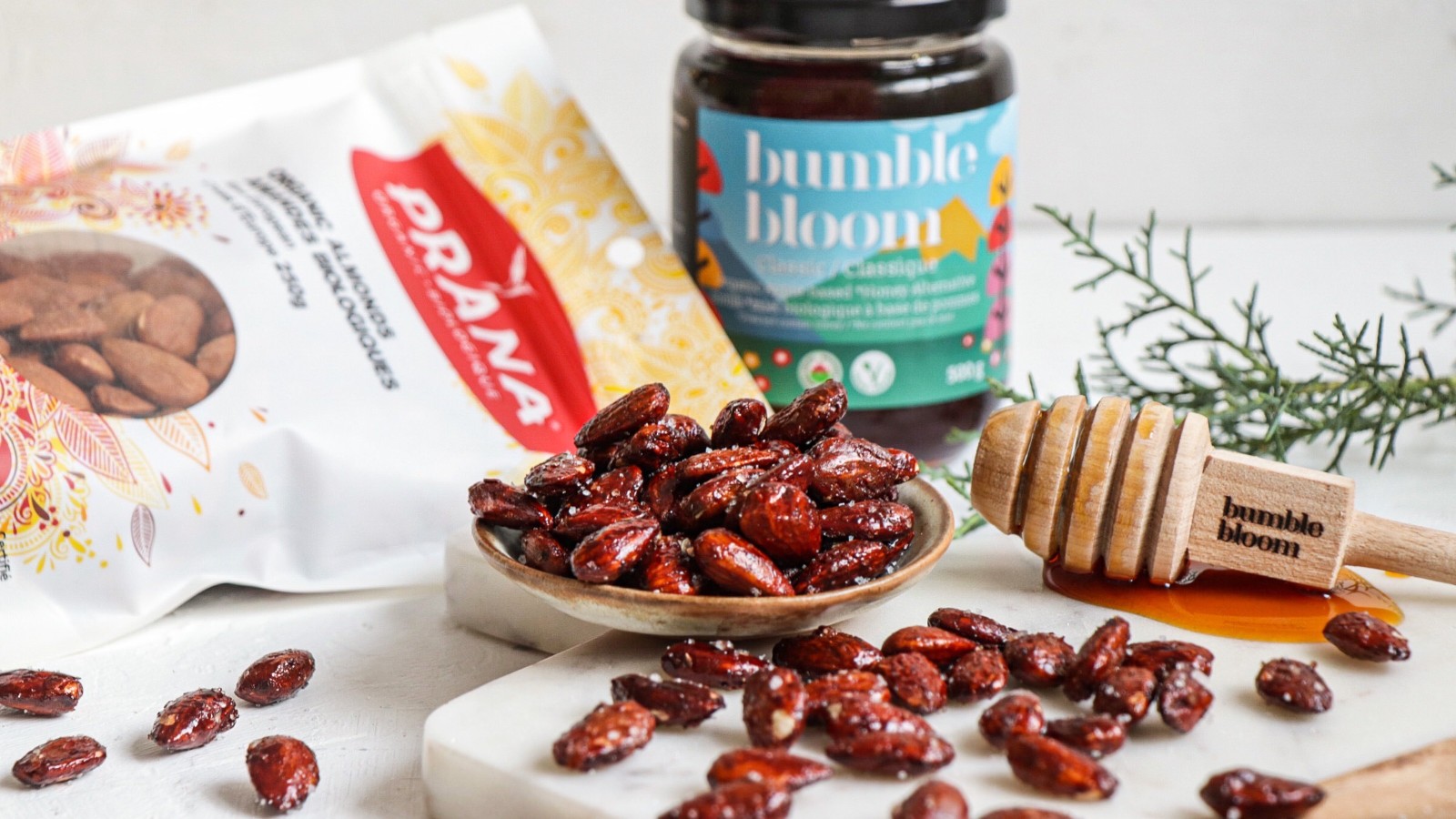 Image of Amandes caramélisées au m!el et fleur de sel