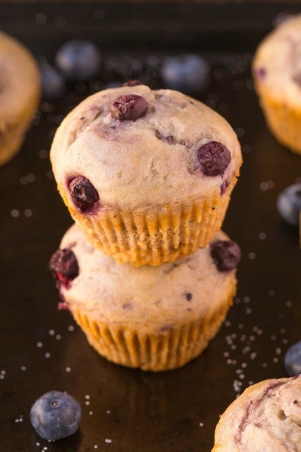 Image of Blueberry Banana Power Protein Muffins