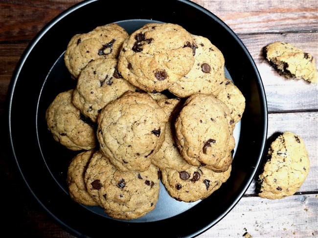 Image of 🍫Chocolate Chip Cookies🍪 aus der #Heißluftfritteuse