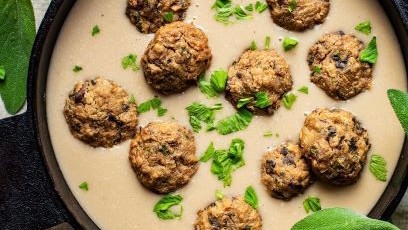 Image of Vegan Swedish Meatballs