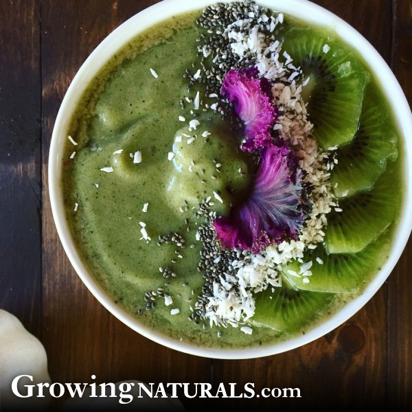 Image of Pineapple Kiwi Kale Smoothie