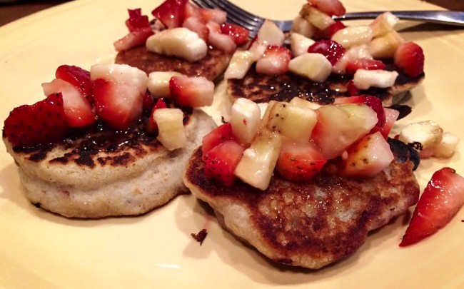 Image of Blueberry Protein Pancakes