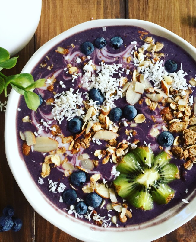 Image of Berry Blue Smoothie Bowl