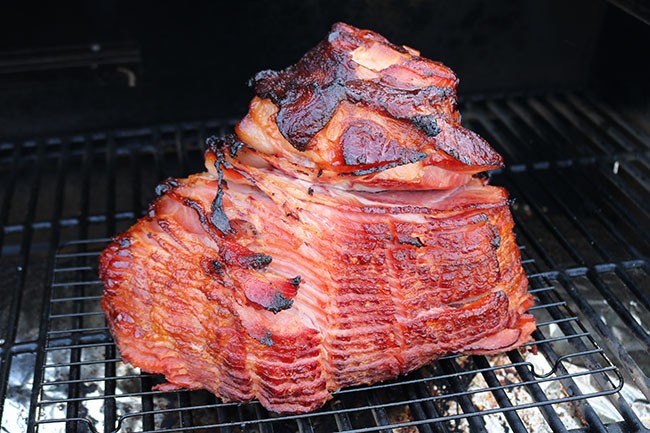 Image of Pineapple and Cherry Holiday Ham