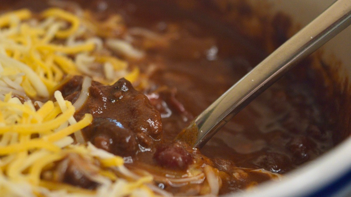 Image of Coffee Chili with Coffee Stout