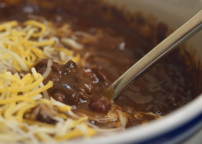 Image of Coffee Chili with Coffee Stout