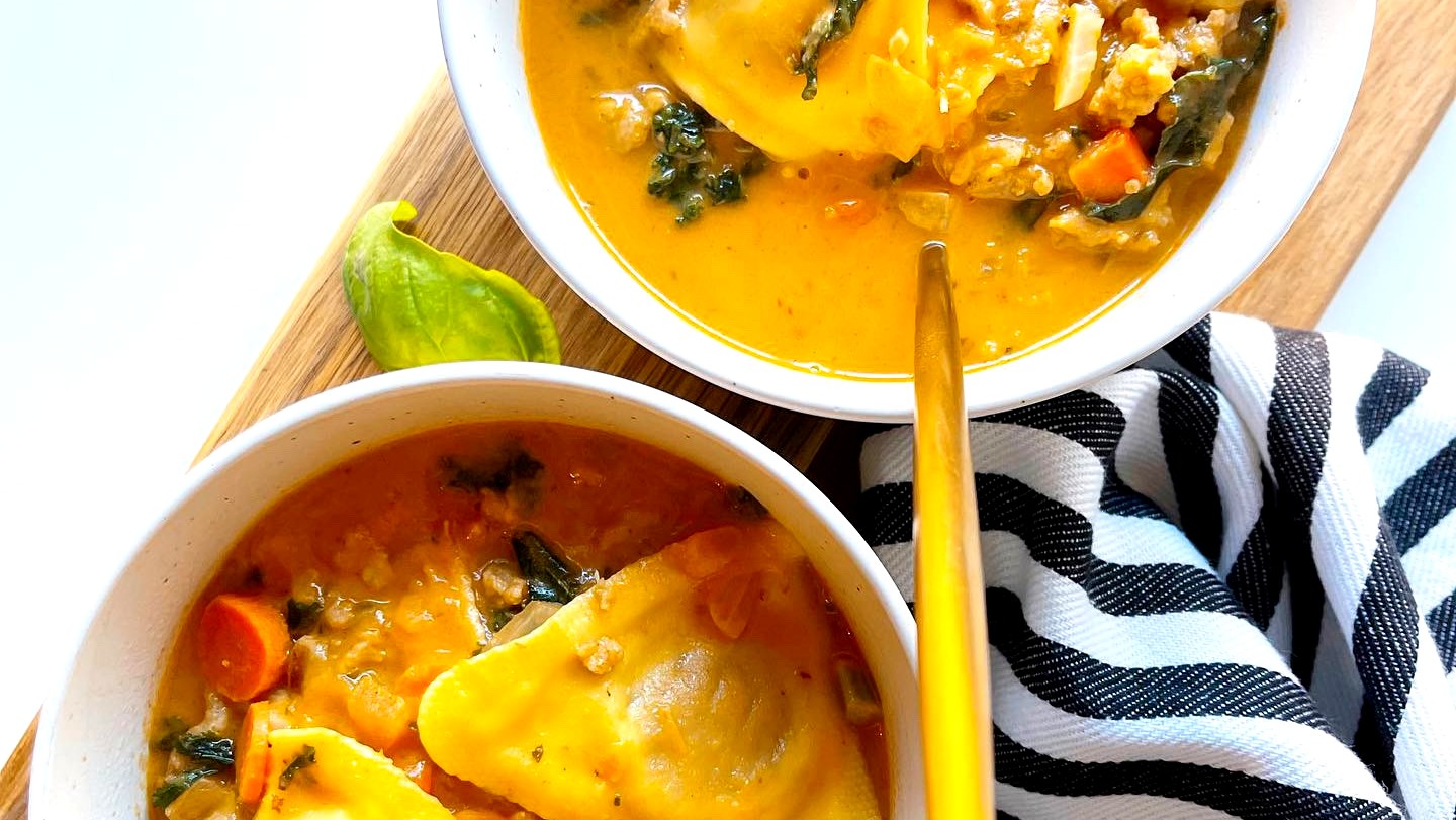 Image of Kicked Up Autumnal Harvest Soup